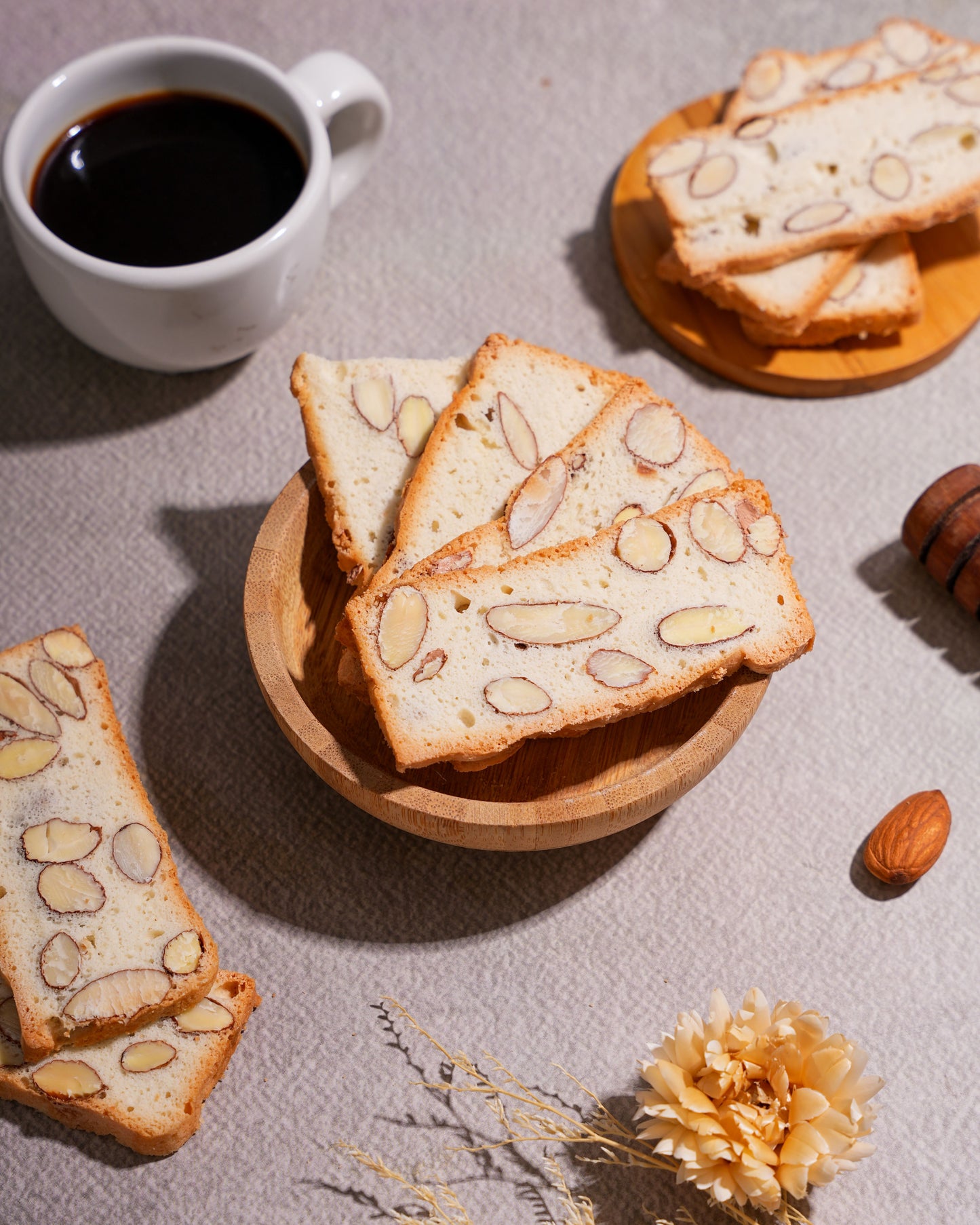 Almond Biscotti Cookies