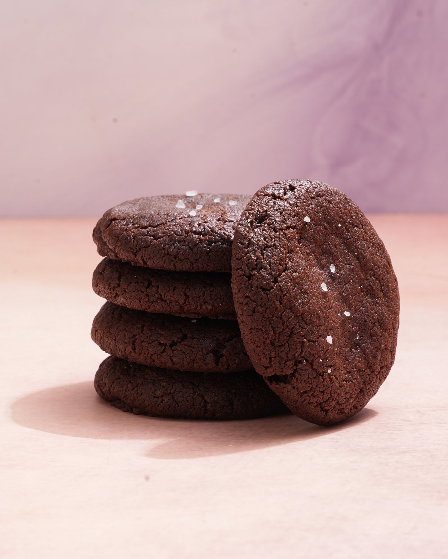 Dark Chocolate Caramel Cookies