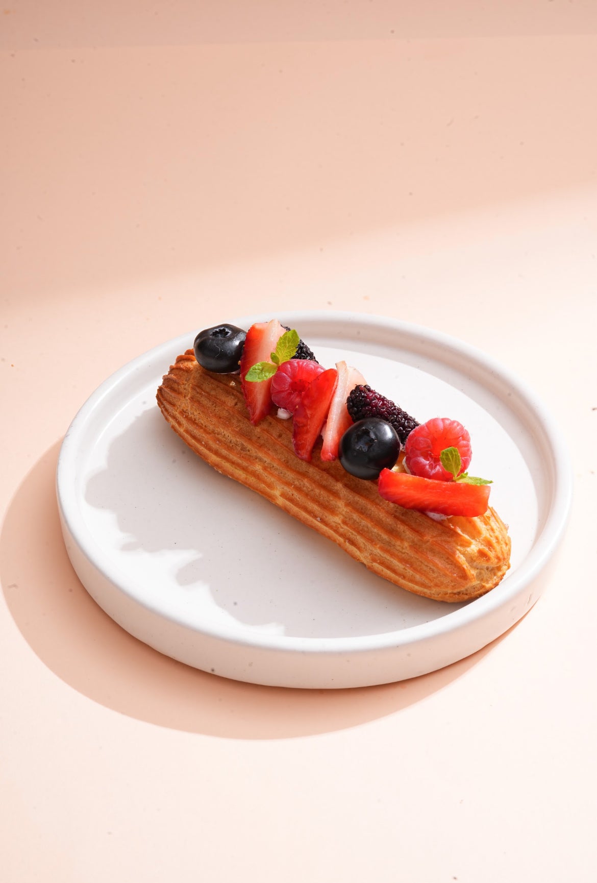 Lemon Berry Eclair