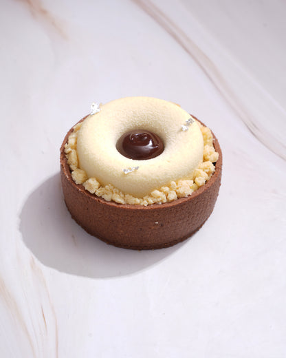 Chocolate Barfi Tart