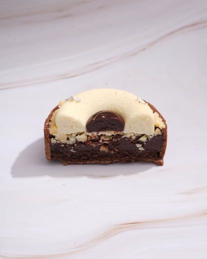 Chocolate Barfi Tart