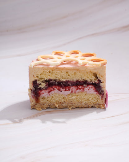 Strawberry Rose Pastry