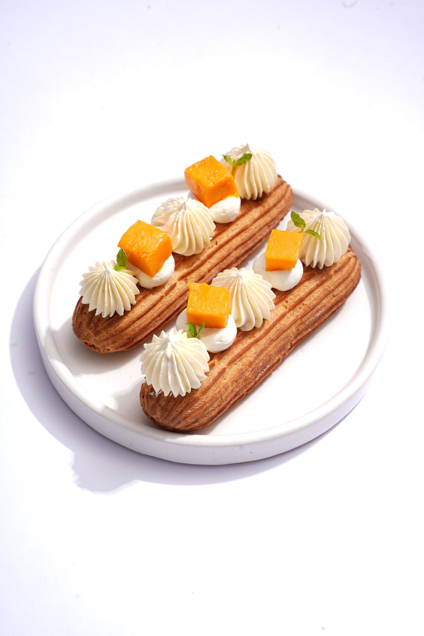 Mango Vanilla Eclair