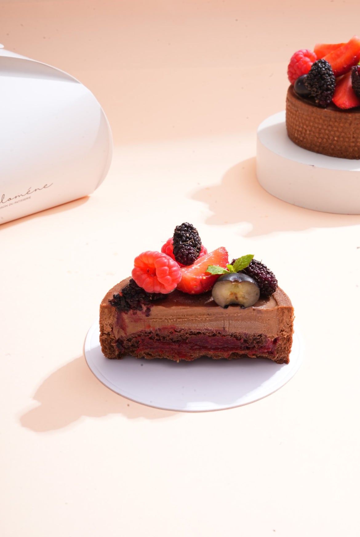 Chocolate Berry Tart